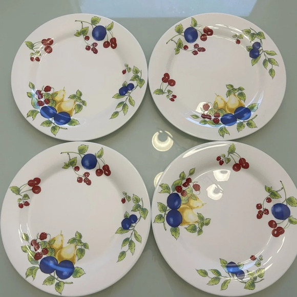 Martha Stewart Fruits Dinner Plate - Picture 1 of 6